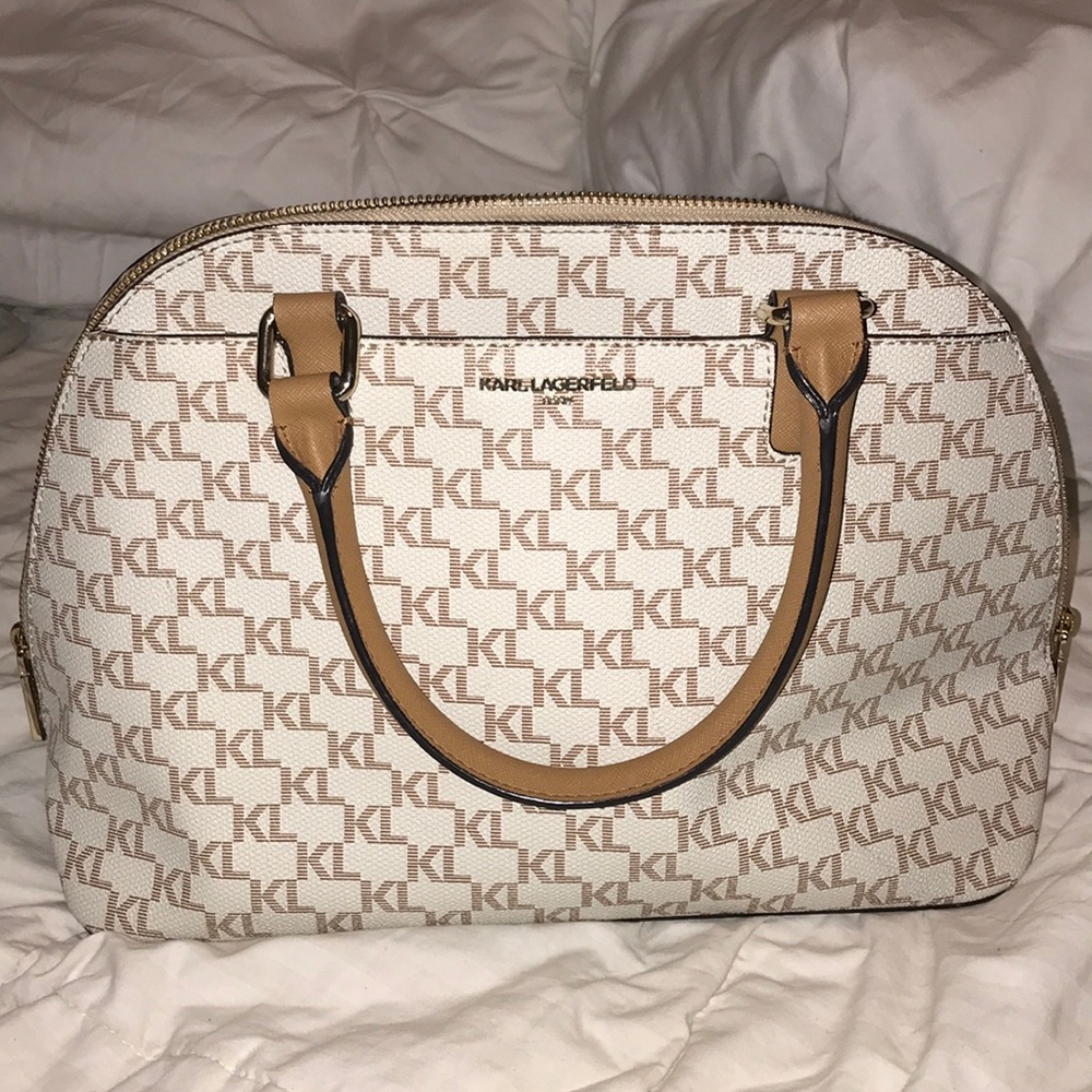 Karl Lagerfeld Monogram Purse